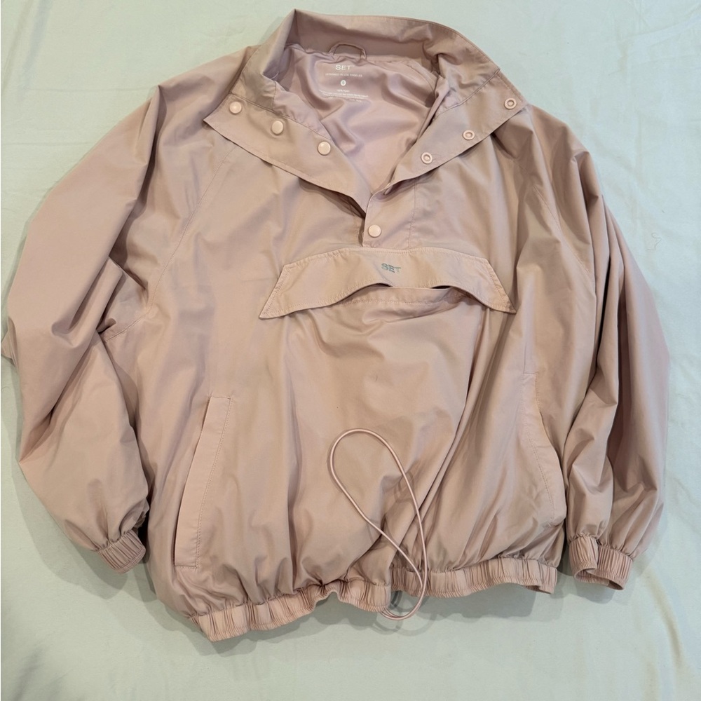 SET Active Light Pink Pullover Jacket - image 2